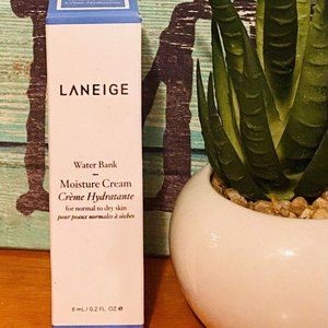 🔥 Laneige Water Bank Moisture Cream 0.2 oz 8 ML NEW